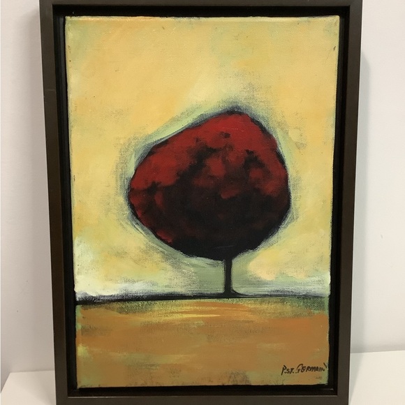 Patrick St. Germain Other - Vintage,Framed Oil Canvas Painting,”Tree In Autumn”, by Patrick St. Germain 🇨🇦🍁